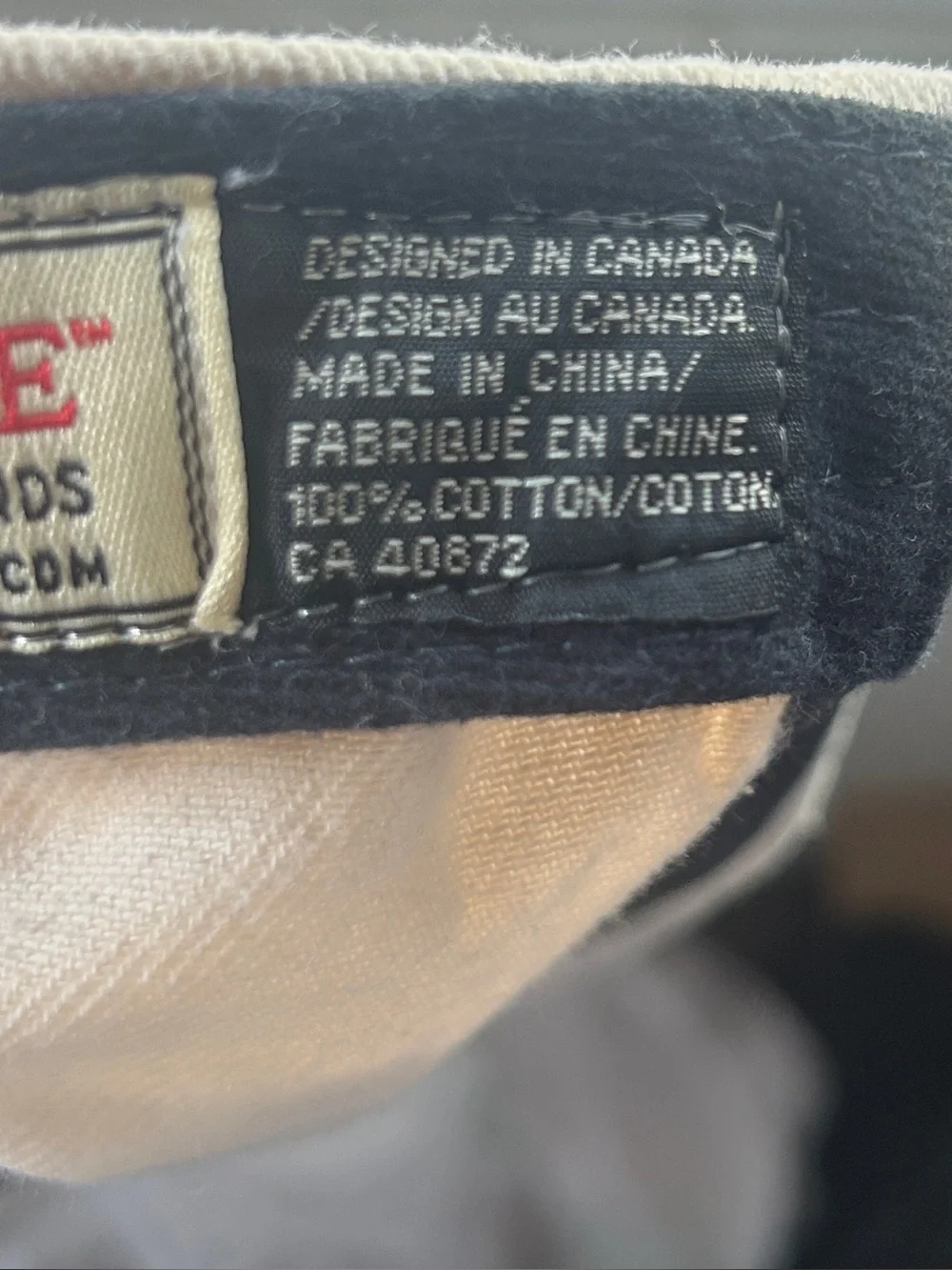 Vintage Canada maple leaf woven shield patch 100% cotton adjustable baseball cap - Picture 5 of 6